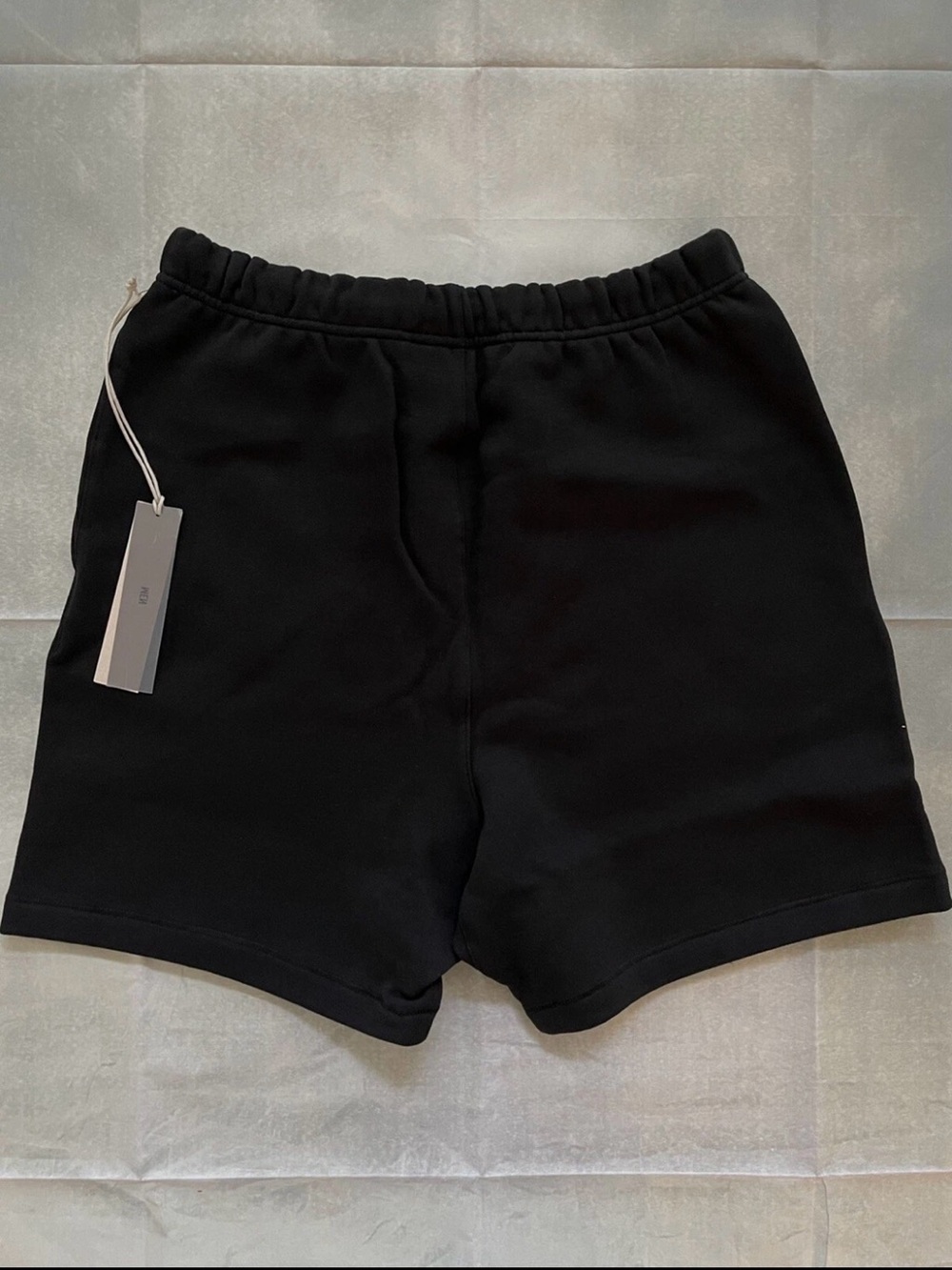 Fear of God ESSENTIALS Men’s Black Athletic Shorts - Picture 3 of 6